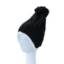 CABLE KNIT EAR COVER BEANIE