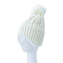 CABLE KNIT EAR COVER BEANIE