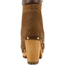 MAAYA Handcrafted Collared Suede Boot