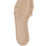 Pearla Faux Pearl Detail Jelly Flats