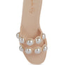 Pearla Faux Pearl Detail Jelly Flats