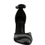 NOBLES High Heeled Patent Diamante Sandals