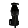 NOBLES High Heeled Patent Diamante Sandals