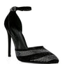 NOBLES High Heeled Patent Diamante Sandals