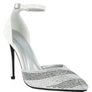 NOBLES High Heeled Patent Diamante Sandals