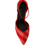 NOBLES High Heeled Patent Diamante Sandals