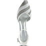 NOBLES High Heeled Patent Diamante Sandals