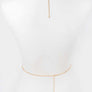 Rhinestone Heart Accent Body Chain