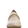 Vouse Low Block Loafers Adorned With Golden Chain