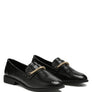 Vouse Low Block Loafers Adorned With Golden Chain