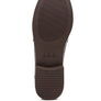 Vouse Low Block Loafers Adorned With Golden Chain