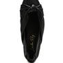 Norma Knot Detail Elasticated Ballet Flats