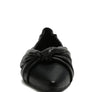 Norma Knot Detail Elasticated Ballet Flats