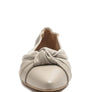 Norma Knot Detail Elasticated Ballet Flats