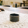 Embossed Paisley Leather Cuff Bracelet