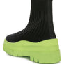 Quavo Knitted Platform Sneakers