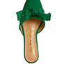 Makeover Studded Bow Flat Mules