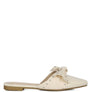 Makeover Studded Bow Flat Mules