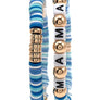 Mama Beaded Bracelets For Mother's Day Polymer Clay Colorful Surfeer Stackabel Beads Boho Summer Beach Jewelry