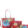 3 In1 Fashion Quilted Shoulder Bag Set
