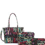 3 In1 Fashion Quilted Shoulder Bag Set