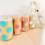 Smiley Face 16 Ounce Glass Cup
