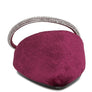 Turnon Velvet Diamante Detail Flat Mules