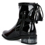 Cheer Leader Tassels Detail Ankle Boots
