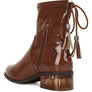 Cheer Leader Tassels Detail Ankle Boots