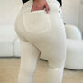 Judy Blue Full Size Garment Dyed Tummy Control Skinny Jeans