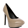 ROTHKO Black Patent Stiletto Sandals