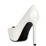 ROTHKO Black Patent Stiletto Sandals
