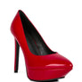 ROTHKO Black Patent Stiletto Sandals
