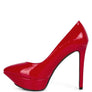 ROTHKO Black Patent Stiletto Sandals