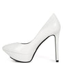 ROTHKO Black Patent Stiletto Sandals