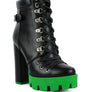 Larch Cushion Collared Biker Boot