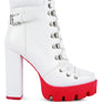 Larch Cushion Collared Biker Boot