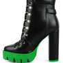 Larch Cushion Collared Biker Boot