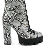 Spruce Snake Skin Snkle Boots