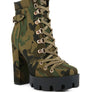 Spruce Snake Skin Snkle Boots