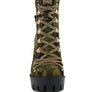 Spruce Snake Skin Snkle Boots
