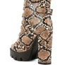 Spruce Snake Skin Snkle Boots