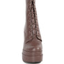 Meows Faux Leather High Heeled Ankle Boots