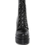 Meows Faux Leather High Heeled Ankle Boots