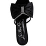 High Tea jewel Strap High Heeled Satin Sandal