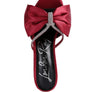 High Tea jewel Strap High Heeled Satin Sandal