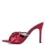 High Tea jewel Strap High Heeled Satin Sandal