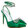 Urchin Croc Patterened High Heeled Sandal