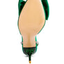Urchin Croc Patterened High Heeled Sandal