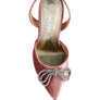 Big Treat High Heeled Jewel Velvet Mules